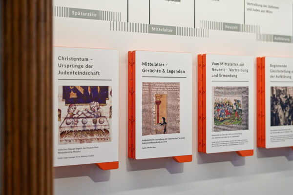 Detailansicht eines Klappelements