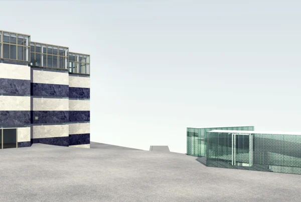 Entwurf des Contemporary Art Museum