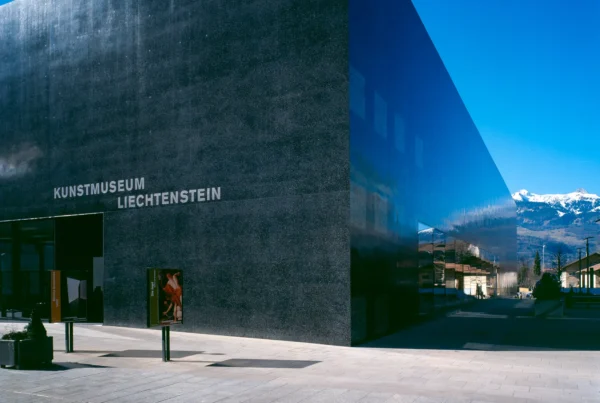 Eingangsbereich des Kunstmuseum Liechtenstein
