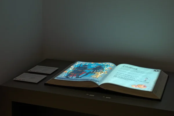 digitale Installation des Heldenbuchs