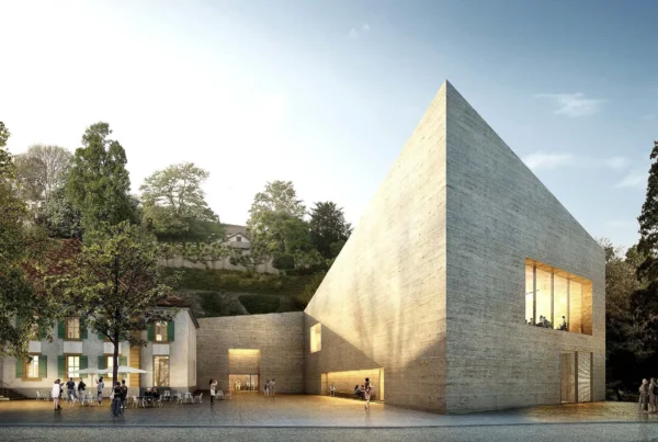Visualisierung Museumsentwurf außen