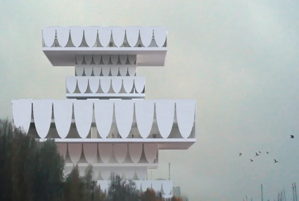 Entwurf Außenansicht Perm Museum