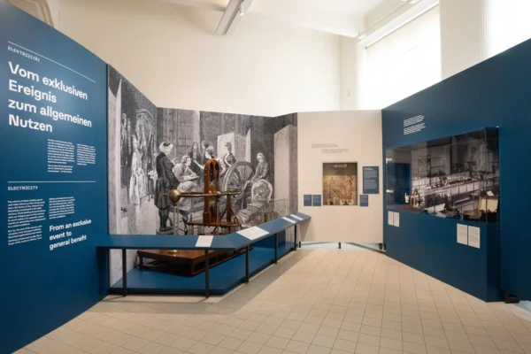 Ausstellungsbereich zu Elektrizität